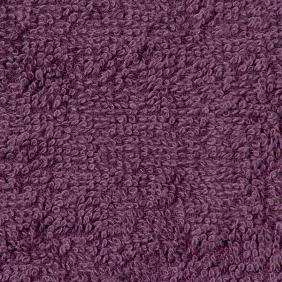 業務用バスタオル 生地 拡大写真 パイル パープル 紫色のタオル